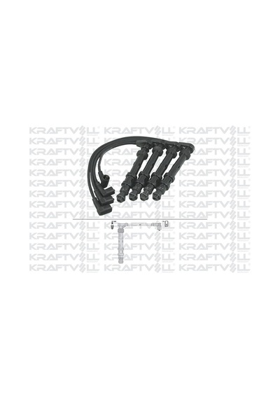 Buji Kablosu Kraftvoll Kvoll05070198 Fiat Marea / Palio / Brava