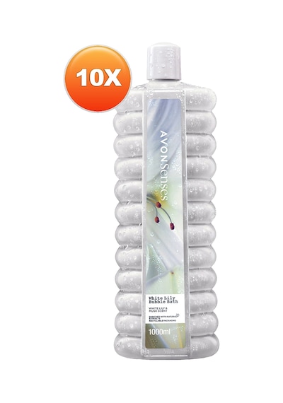 Avon White Lily Zambak Banyo Köpüğü 10 x 1 L
