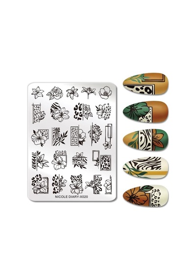 Nicole Diary Metal Stampa Tabakası X020 57429