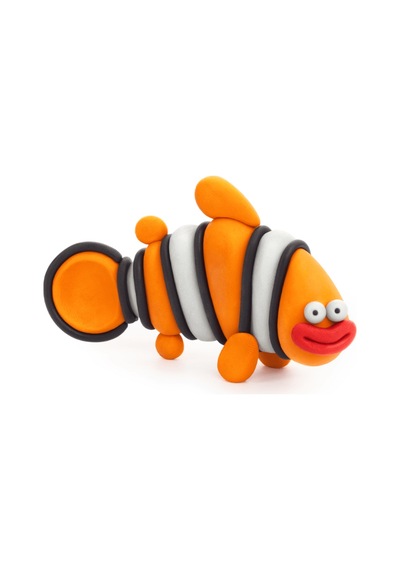 Hey Clay Yaratıcı Kil Seti - Clownfish