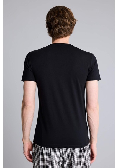 Defacto Slim Fit Üst L4885az26spbk27 Siyah-bk27