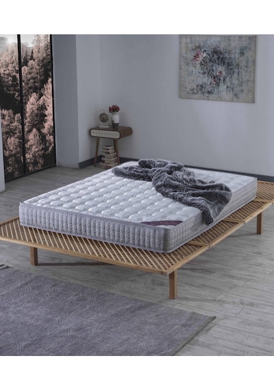 Luper Tek Kişilik 90x190 Yaylı Omurga Destekli Ve Ekonomik Full Ortopedik Rahat Yatak