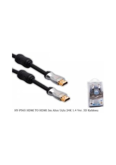 Hytech HY-W290 1.4 24K 3D Gold Mini HDMI Kablo 1.3 M