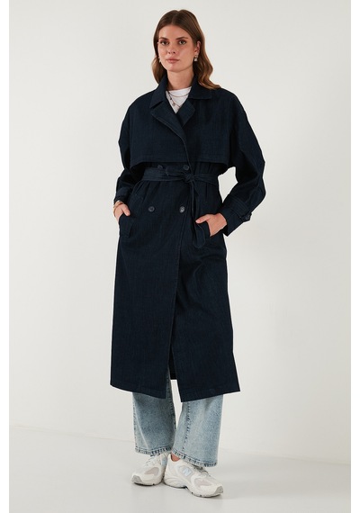 Lela Bayan Trençkot 6830094 Lacivert Lacivert