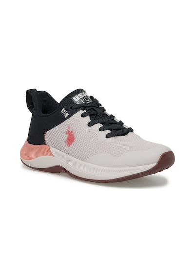 U.s. Polo Assn. Florın Wmn 3pr Pudra Kadın Koşu Ayakkabısı 000000000101390114 Pembe