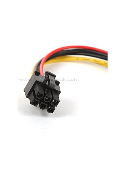 Dark 4 Pin Molex - 6 Pin Pci-E Dönüştürücü Kablo DK CB P103