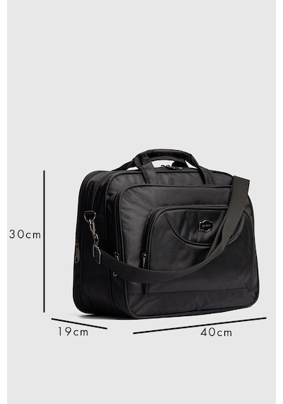 Strong Bag 15.6" İnç Evrak Bilgisayar Notebook Laptop Çantası Se01 Siyah Siyah