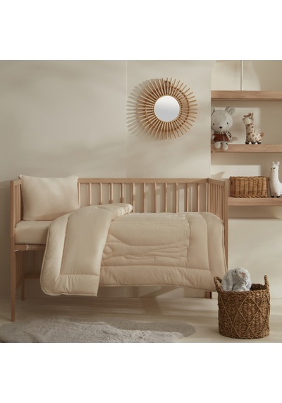 Karaca Home Bebek Giraffe Kapitoneli Comfort Set Sarı