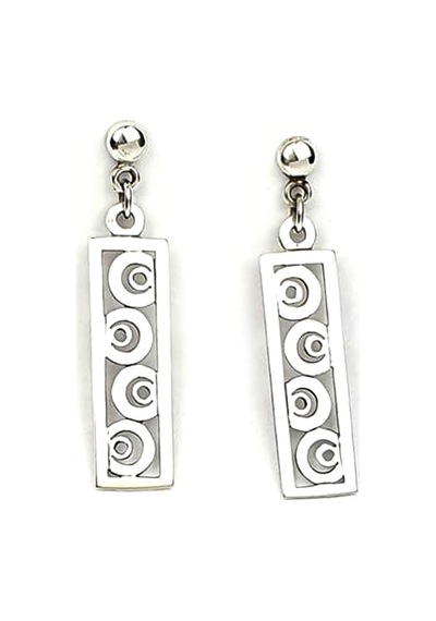 Gümüş Tasarım Küpe N11.50735