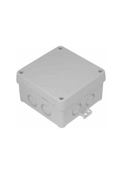2 ADET 100x100x60 (8 çıkışlı) - Vidalı Kapak IP 67
