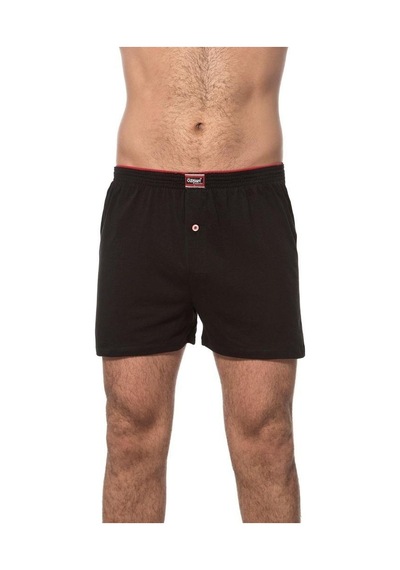 Özkan Underwear Özkan Erkek Pamuklu Şardonlu Boxer Düz Renk Baksır 0041