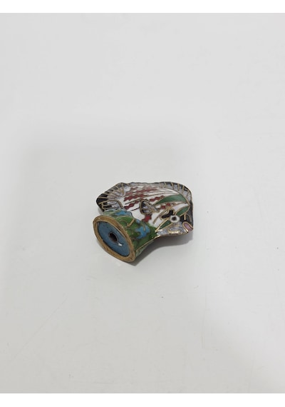 Antika Cloisonne Minyatür Balık 5,2x4,7cm 144