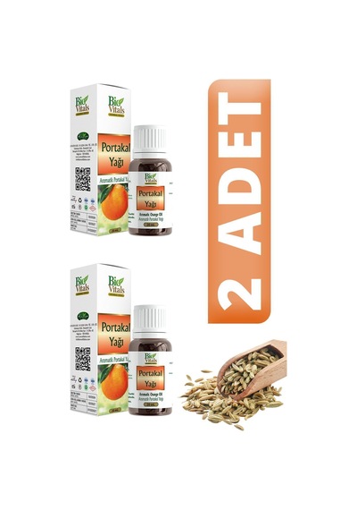 Portakal Yağı 20 Ml 2 Adet