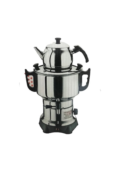 Pegasus Lüx Trigon Elektrikli Çelik Semaver 4.5 L
