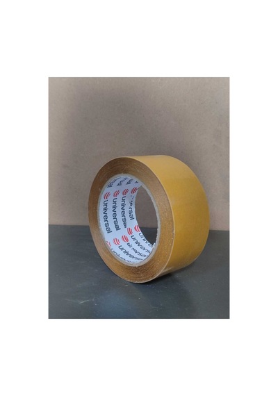 1 Adet Şeffaf Çift Taraflı Bant Film Yapışkan Şerit Montaj Bandı 48 Mm X 25 Metre Çok Amaçlı Güçlü