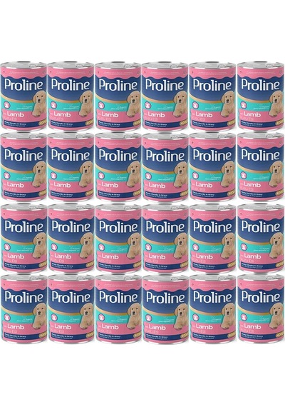 Pro Line Kuzu Etli Yavru Köpek Konservesi 24 x 400 G