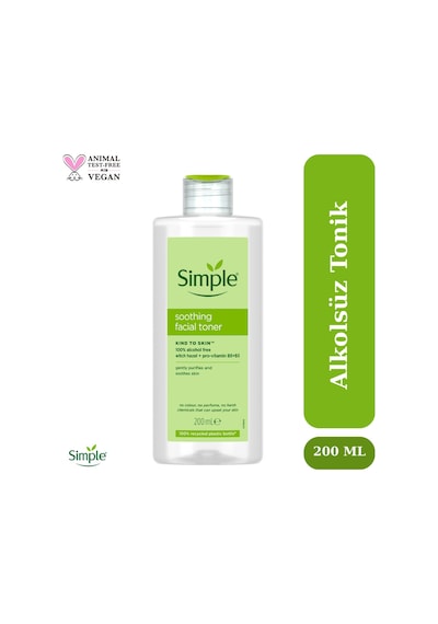 Kind To Skin Alkolsüz Ve Papatya Özlü Yatıştırıcı Ph Dengeleyici Yüz Toniği 200 Ml
