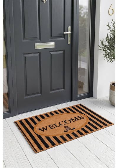 Villadia Home Textile Kapı Önü Paspası Kaymaz Taban Dekoratif Paspas Ev Giriş Antre İç Ve Dış Mekan Paspası 45x70 Cm 1ypycoco