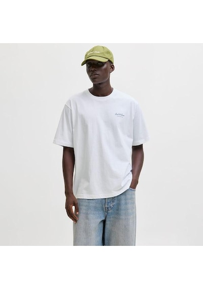 Jack & Jones Jack&jones Archive Graphic Erkek Beyaz Tişört Beyaz
