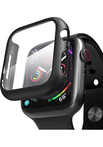 10 42mm Kılıf Premium Slim Watchband Siyah Series 10 42mm İle Uyumlu Kılıf - Siyah