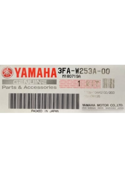 Yamaha Ybr125 2001 - 2007 Arka Fren Balata 3fa-w253a -00
