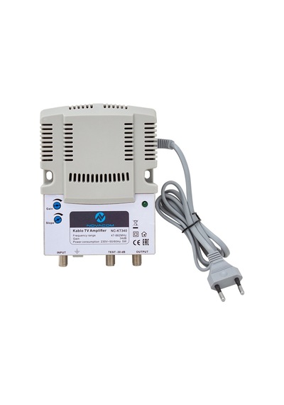 Novacom Nc-kt340 47-862mhz 34db Kablo Tv Amplıfıer Hat Yükseltici