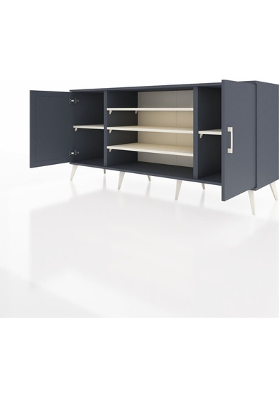 Hyperion Konsol 5 Raflı 2 Kapaklı 176x44x83 Antrasit-antrasit/aytaşı Antrasit/aytaşı Hyperion Konsol 5 Raflı 2 Kapaklı 176x44x83 Antrasit-antrasit/aytaşı Antrasit/aytaşı