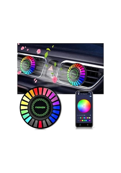 Araç İçi Koku Hazneli Rgb Sese Duyarlı Led Işık Diğer