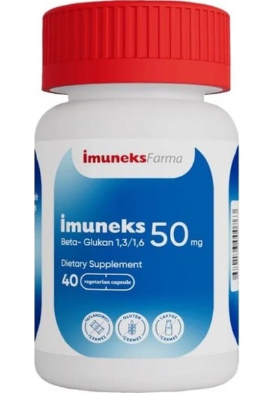 İmuneks Farma Beta-glukan Takviye Edici Gıda 40 Tablet