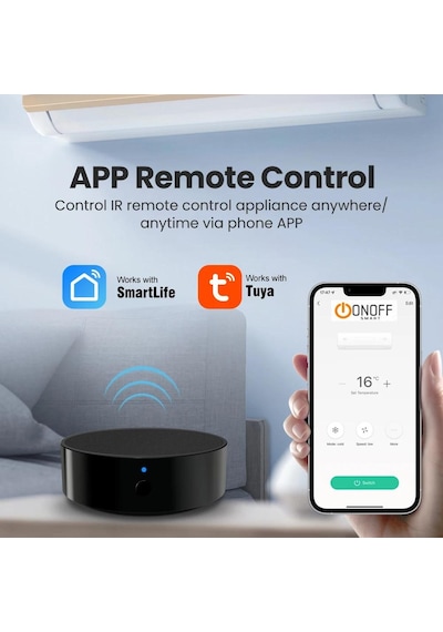 Tuya Klima Tv ve Tv Box Wifi Destekli Uzaktan Kumanda