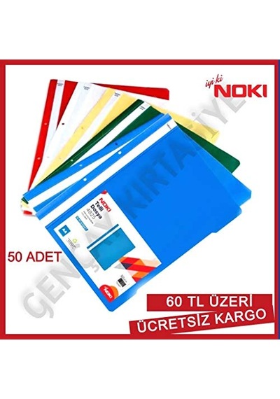 Ayrex Noki Eco Telli Dosya Yeşil 50'li Genel