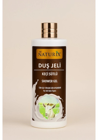 Naturix Keçi Sütü Nemlendirici ve Cilt Pürüzsüzleştirici Duş Jeli 400 ML