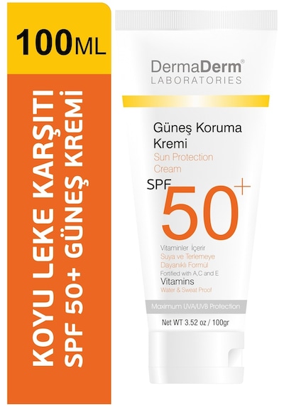 Dermaderm Güneş Kremi SPF50+ 2 x 100 ML