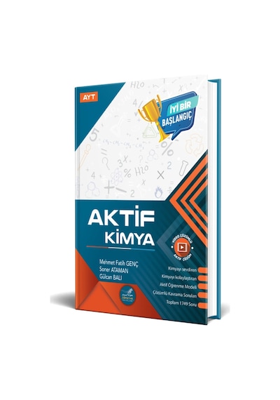 2023 AYT Aktif Kimya 0 dan Başlayanlara -  Aktif Öğrenme Yayınları
