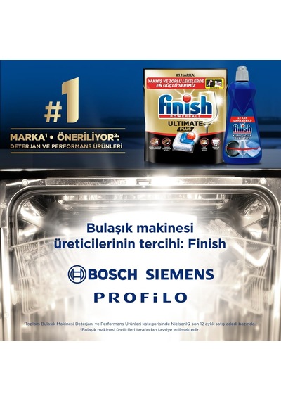 Ultimate Plus 60 Kapsül Bulaşık Makinesi Deterjanı Tableti 1 X 60 Kapsül 2 Paketi
