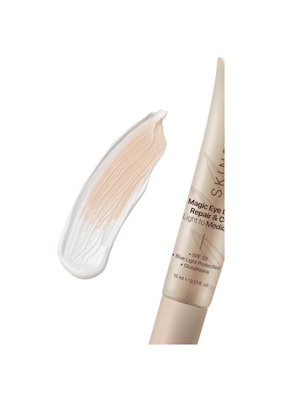 Skin Sensual Magic Eye Duo Repair & CC -Çift Etkili Onarıcı ile Aydınlatıcı Göz Altı Kremi | Light to Medium 15ml