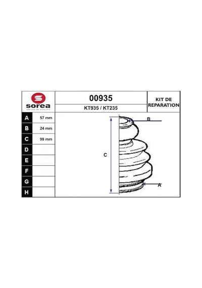 Aks Körüğü - Alfa Romeo 145, 156, Spider, 166, Gtv, 164, Marea - Ucel-s61120 37450054
