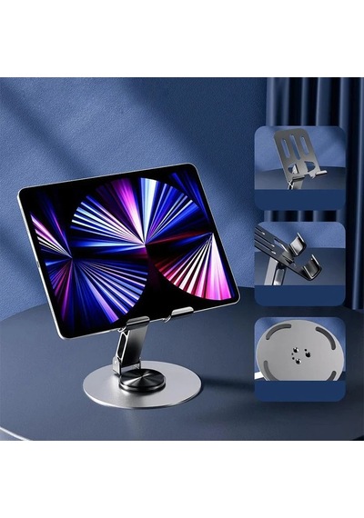 Ally 720 Derece Ayarlanabilir Alüminyum Telefon-tablet Standı- 5775