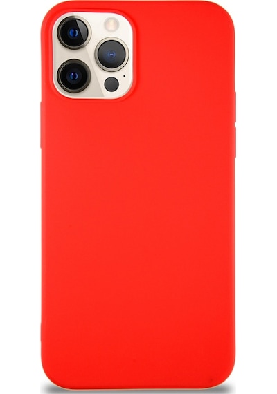 Apple Uyumlu  iPhone 12 Pro Max Kilif Soft Premier Renkli Silikon Kapak 496038976