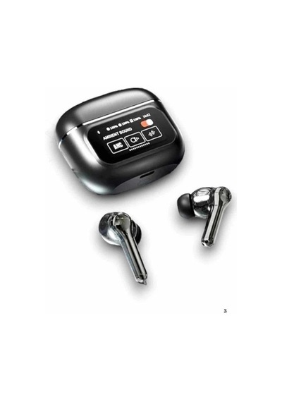 Yeni Nesil Anc Özellikli Çağrı Cevaplayan Dokunmatik Ekranlı Bluetooth Kulaklık Siyah Krgltgse9mzleocpbt8