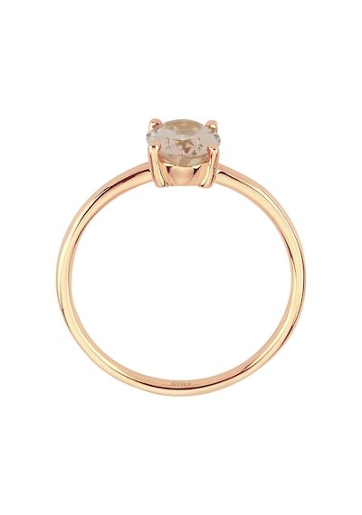 Sirius Oval Morganite Taşlı Esila Yüzük 0802r0050