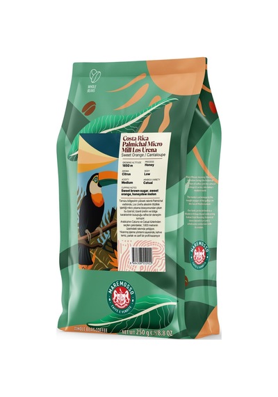 Costa Rica Palmichal Micro Mill Los Urena Yöresel Filtre Kahve 250 Gr. Çekirdek Kahve