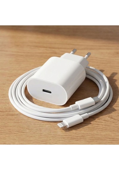 20w Hızlı Şarj Adaptörü Usb-c To Lightning Kablolu Pd Destekli Süper Hızlı Şarj Cihazı