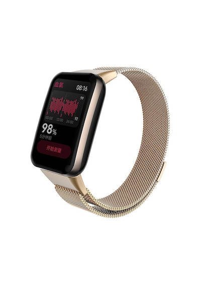 Xiaomi Mi Band 7 Pro Zore Krd-01 Metal Kordon-rose Gold
