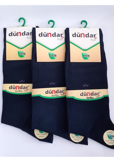 Bambu Dikissiz Soft Yikama Dogal Kokulu Erkek Soket Çorap 12'li Paket Lacivert