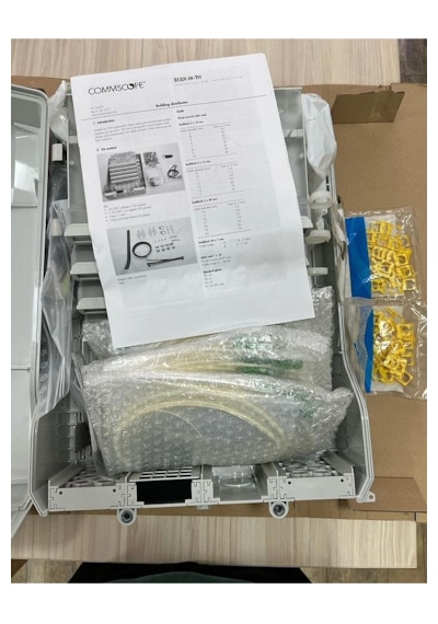 Duvar Tipi Fiber Optik Ek Çatısı Full Set 120 Core