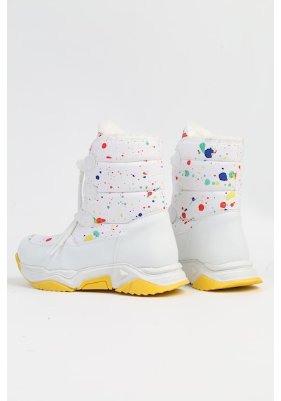 United Colors Of Benetton Benetton Bn-50048 - 3256 Beyaz Sari - Çocuk Bot 001