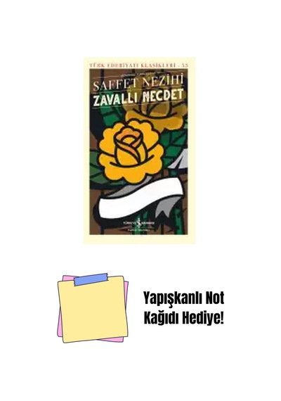 Zavallı Necdet Sert Kapak + Yapışkanlı Not Kağıdı