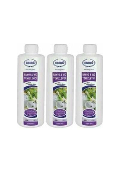 Ersağ Antibakteriyel Banyo Wc Temizleyici 3 Adetx1000 Ml