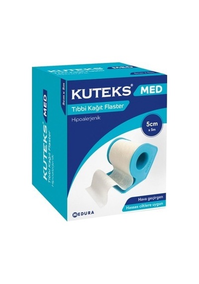 Kuteks Med Kağıt Flaster 5 Cm X 5 M